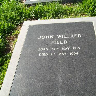 FIELD John Wilfred 1915-1994