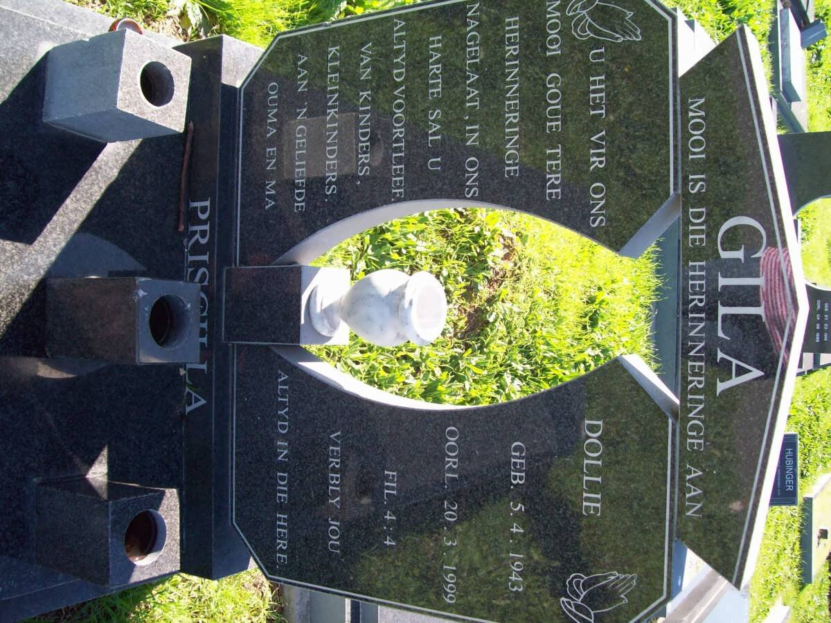 GILA Priscilla 1943-1999