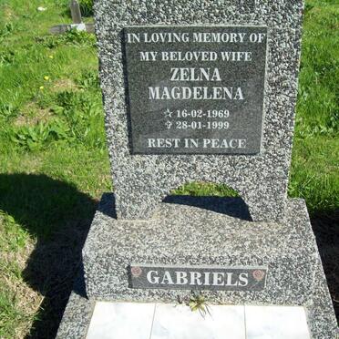 GABRIELS Zelna Magdelena 1969-1999