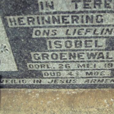 GROENEWALD Isobel -1945