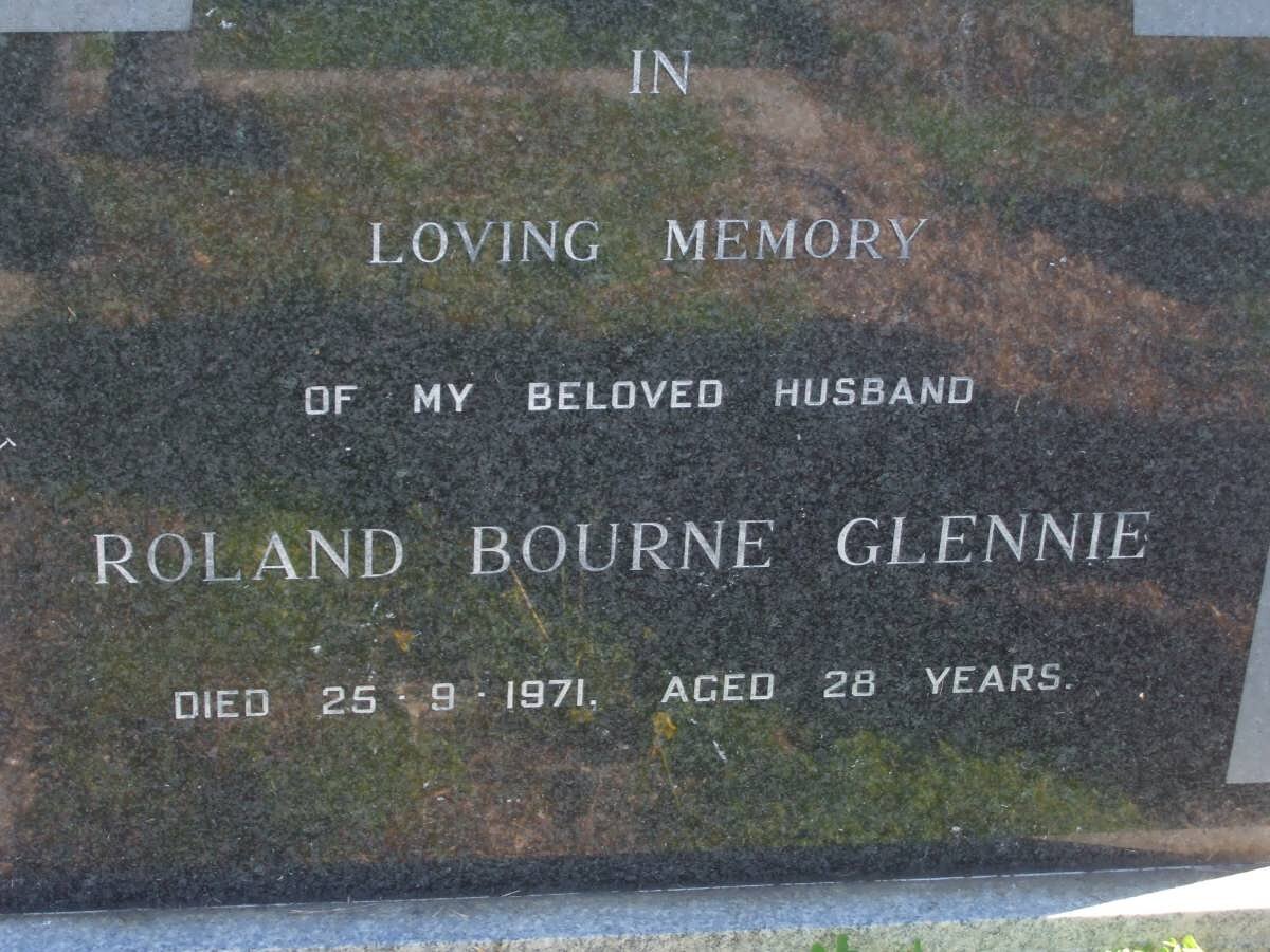 GLENNIE Roland Bourne -1971