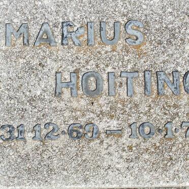 HOITING Marius 1969-1970