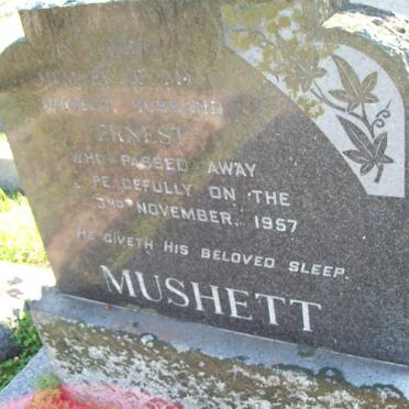 MUSHETT Ernest -1957