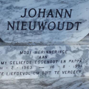 NIEUWOUDT Johann 1963-1991