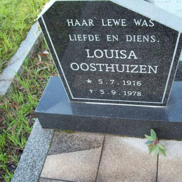 OOSTHUIZEN Louisa 1916-1978