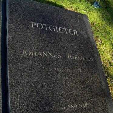 POTGIETER Johannes Jurgens 1936-1988