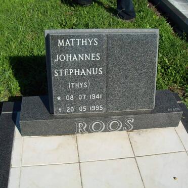 ROOS Matthys Johannes Stephanus 1941-1995