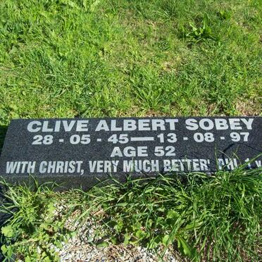 SOBEY Clive Albert 1945-1997
