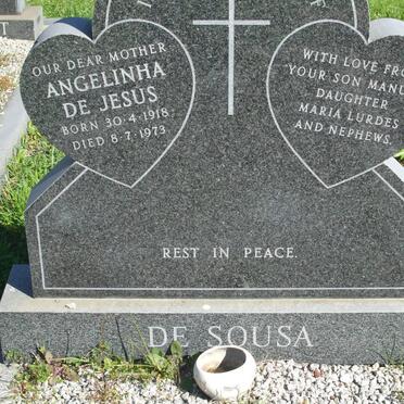 SOUSA Angelinha de Jesus, de 1918-1974