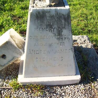 STEPHENS Andrew James 1963-1969
