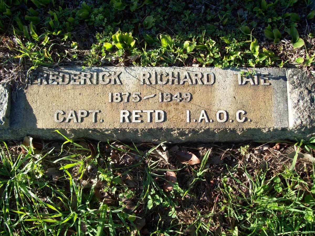 TATE Frederick Richard 1875-1945