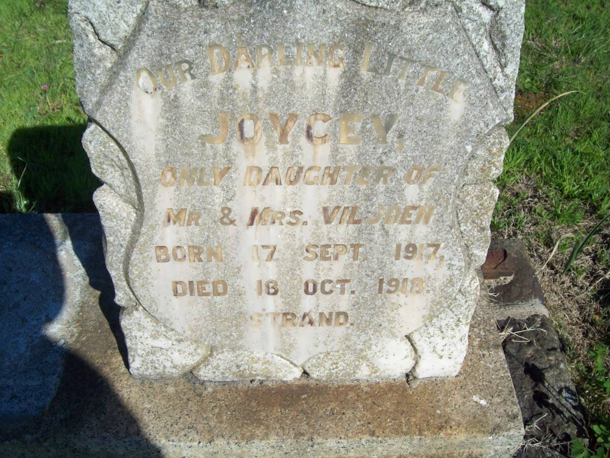 VILJOEN Jocey 1917-1918