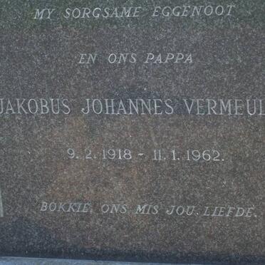 VERMEULEN Jakobus Johannes 1918-1962