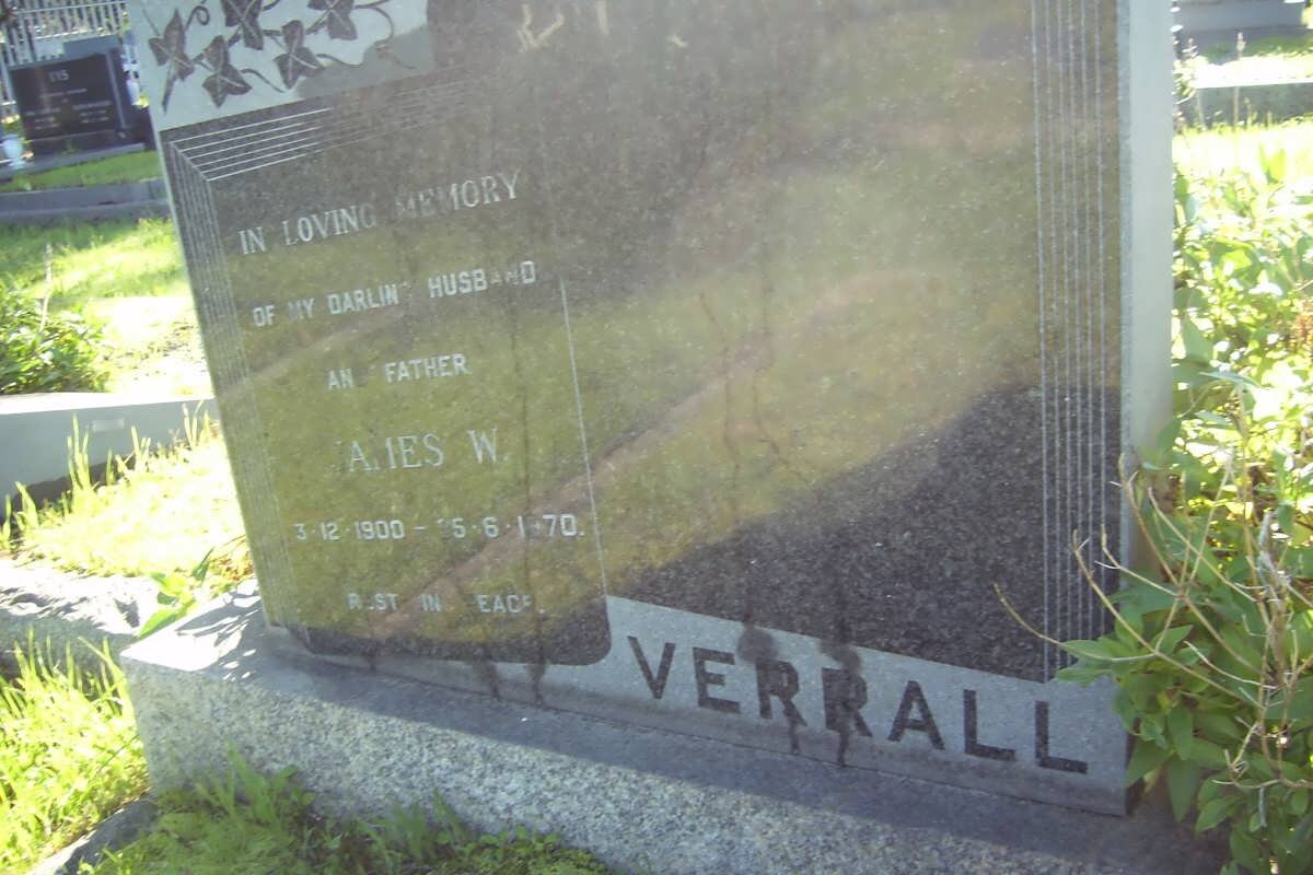 VERRALL James W. 1900-1970