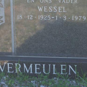 VERMEULEN Wessel 1925-1979