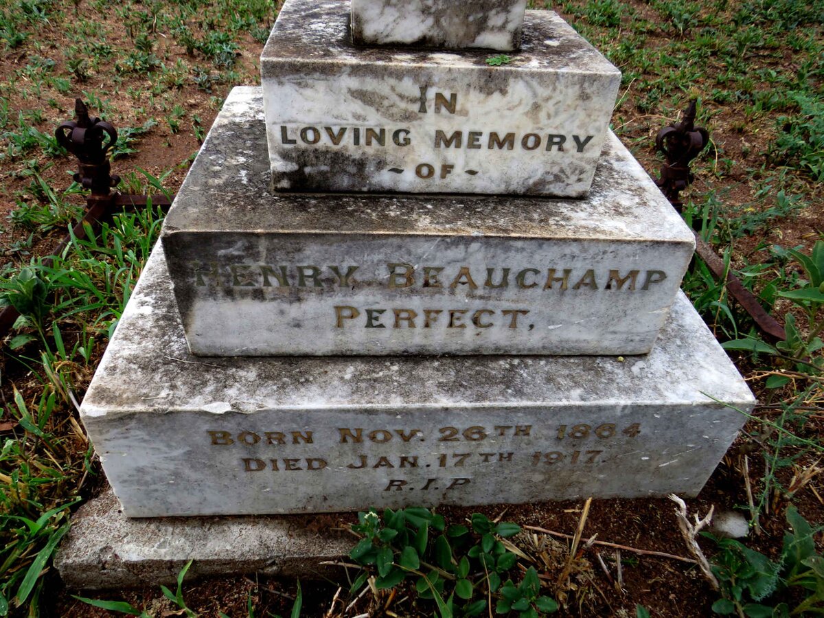 PERFECT Henry Beauchamp 1864-1917