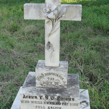 SOONES Agnes T.S.C. -1896