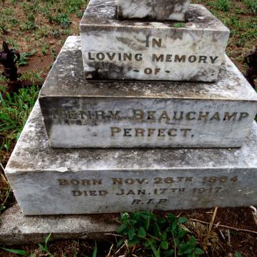 PERFECT Henry Beauchamp 1864-1917