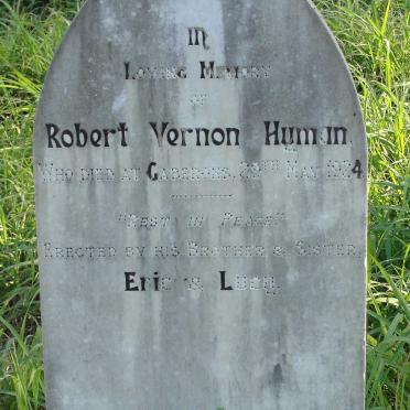 HUMAN Robert Vernon -1924