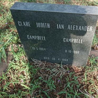 CAMPBELL Ian Alexander 1966- 1969 :: CAMPBELL Clare Judith 1964-1969