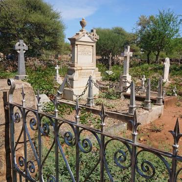 Botswana, FRANCISTOWN, New Bridge Rd, main cemetery