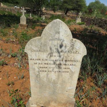 MAUNSELL Charles E.O. 1858-1898