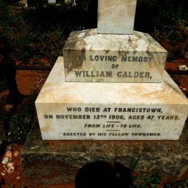 CALDER William -1906