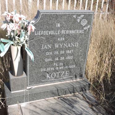 KOTZE Jan Wynand 1947-1993