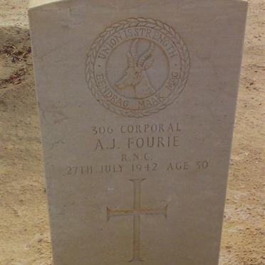 FOURIE A.J. -1942