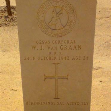 GRAAN W.J., van -1942