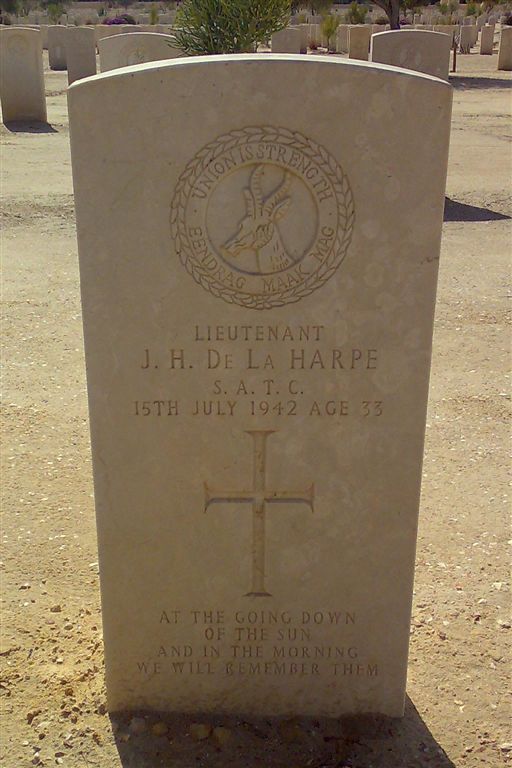 HARPE J.H., de la -1942