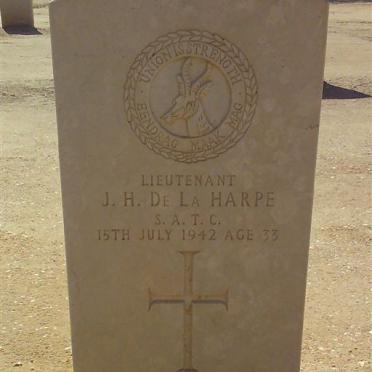 HARPE J.H., de la -1942