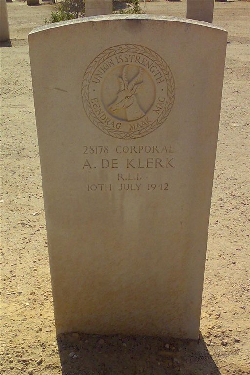KLERK A., de -1942