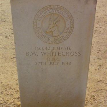 WHITECROSS B.W. -1942