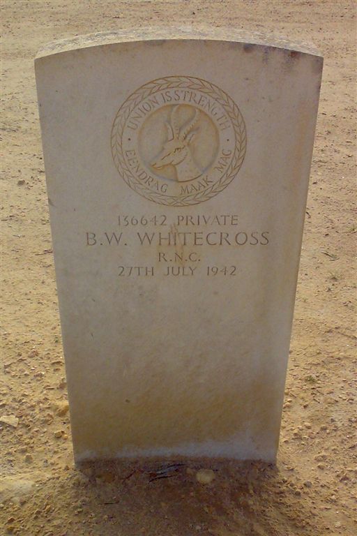 WHITECROSS B.W. -1942