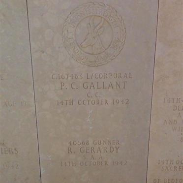 GALLANT P.C. -1942 ::  GERARDY R. -1942