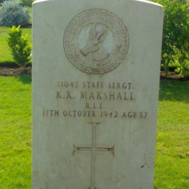 MARSHALL K.R. -1942