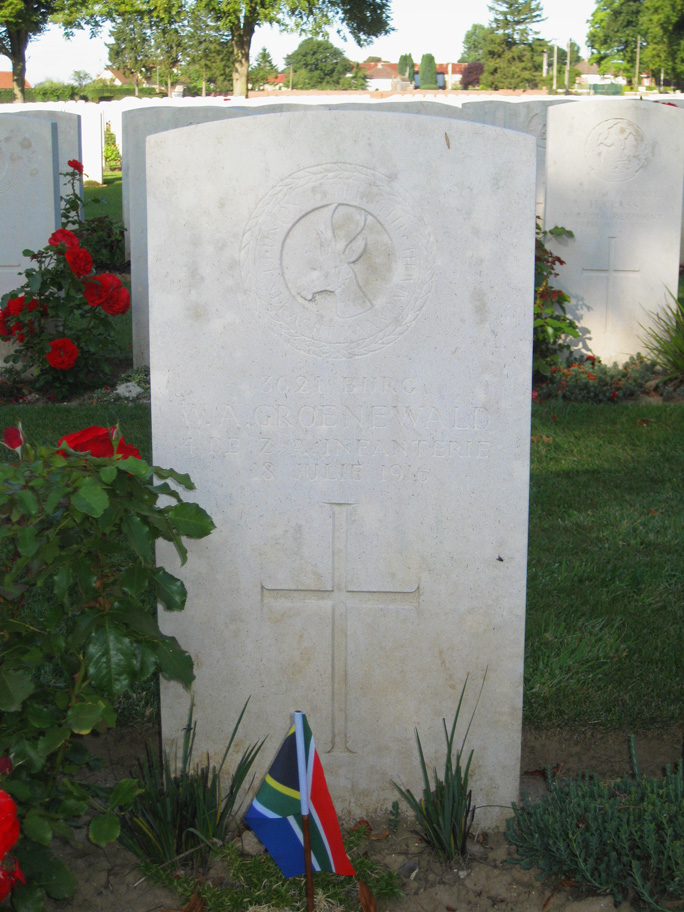GROENEWALD W.A. -1916