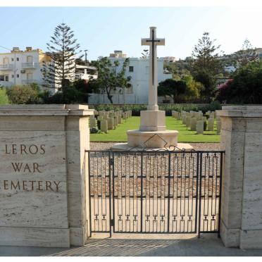Greece, LEROS ISLAND, Alinda, Leros War Cemetery