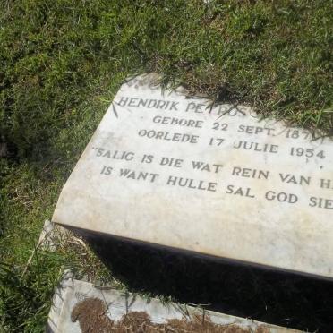 ? Hendrik Petrus 187?-1954