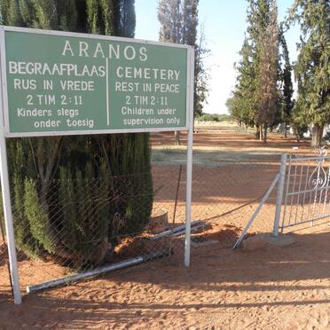 Namibia, ARANOS, main cemetery