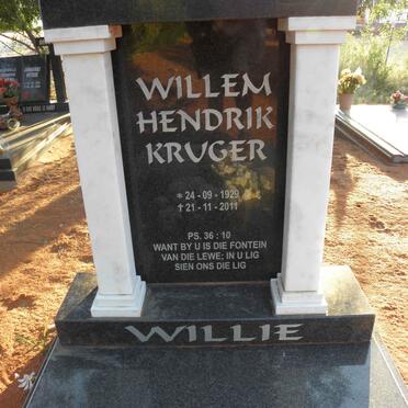KRUGER Willem Hendrik 1929-2011