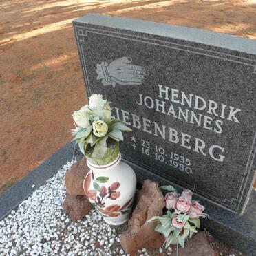 LIEBENBERG Hendrik Johannes 1935-1980