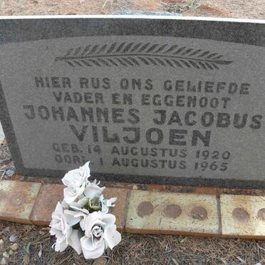VILJOEN Johannes Jacobus 1920-1965