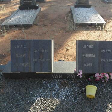 ZYL Juvenile Yeoman Dissenter, van 1905-1972 &amp; Jacoba Frederika Maria 1906-1989