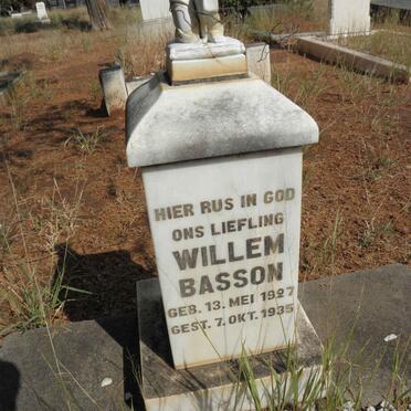 BASSON Willem 1927-1935