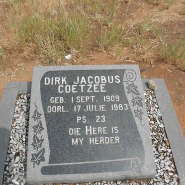 COETZEE Dirk Jacobus 1909-1983