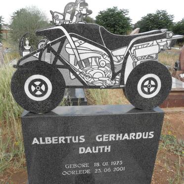 DAUTH Albertus Gerhardus 1975-2001