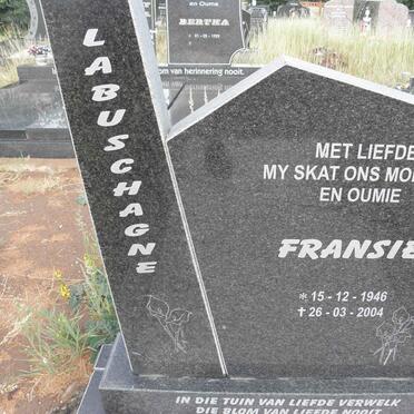 LABUSCHAGNE Fransie 1946-2004