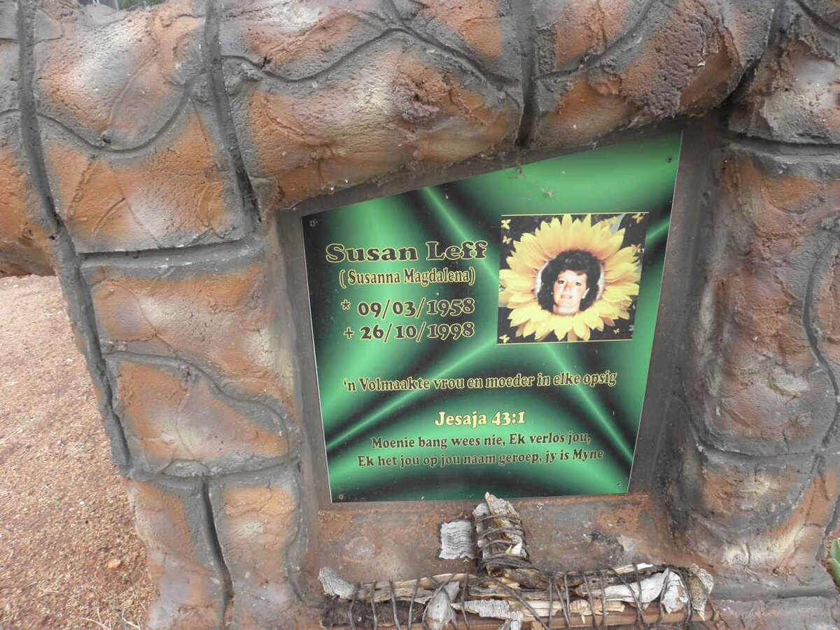 LEFF Susanna Magdalena 1958-1998